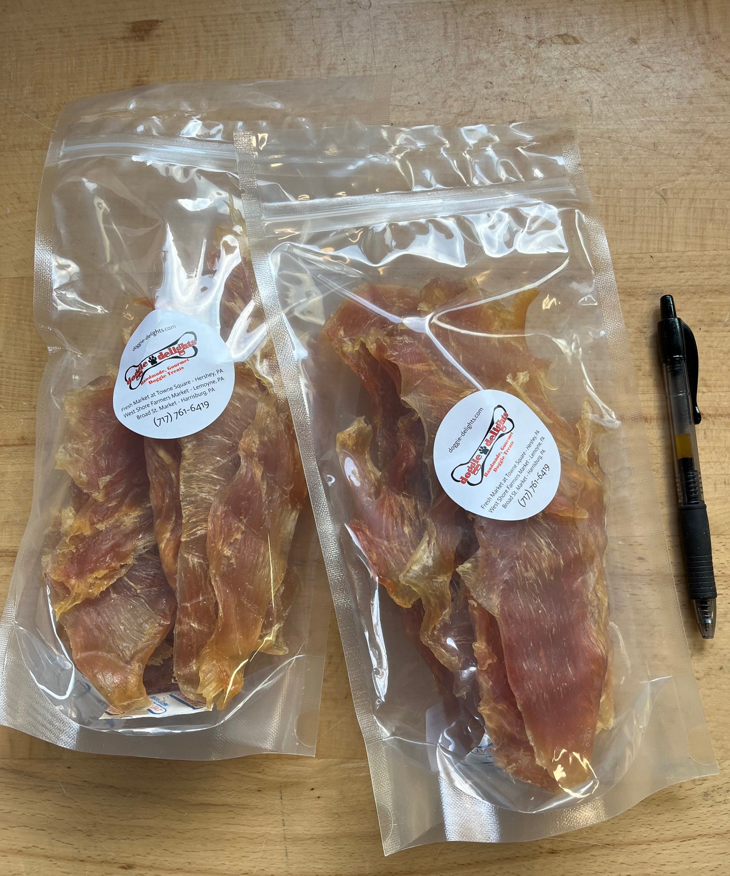 Chicken Jerky Dog Treat- (lg)