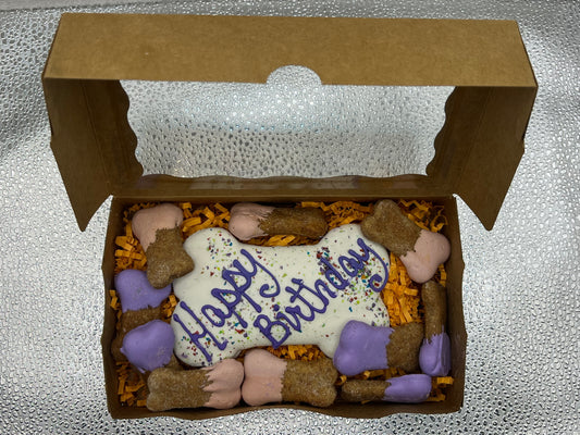 Happy Birthday Dog Gift Box