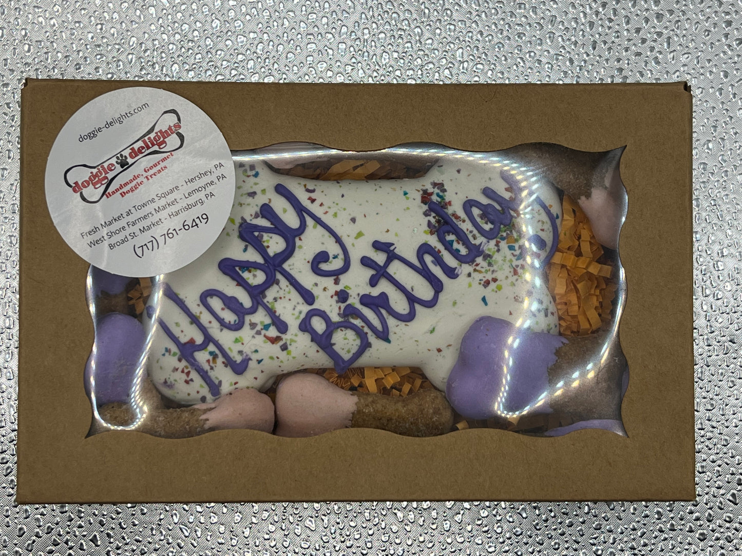 Happy Birthday Dog Gift Box
