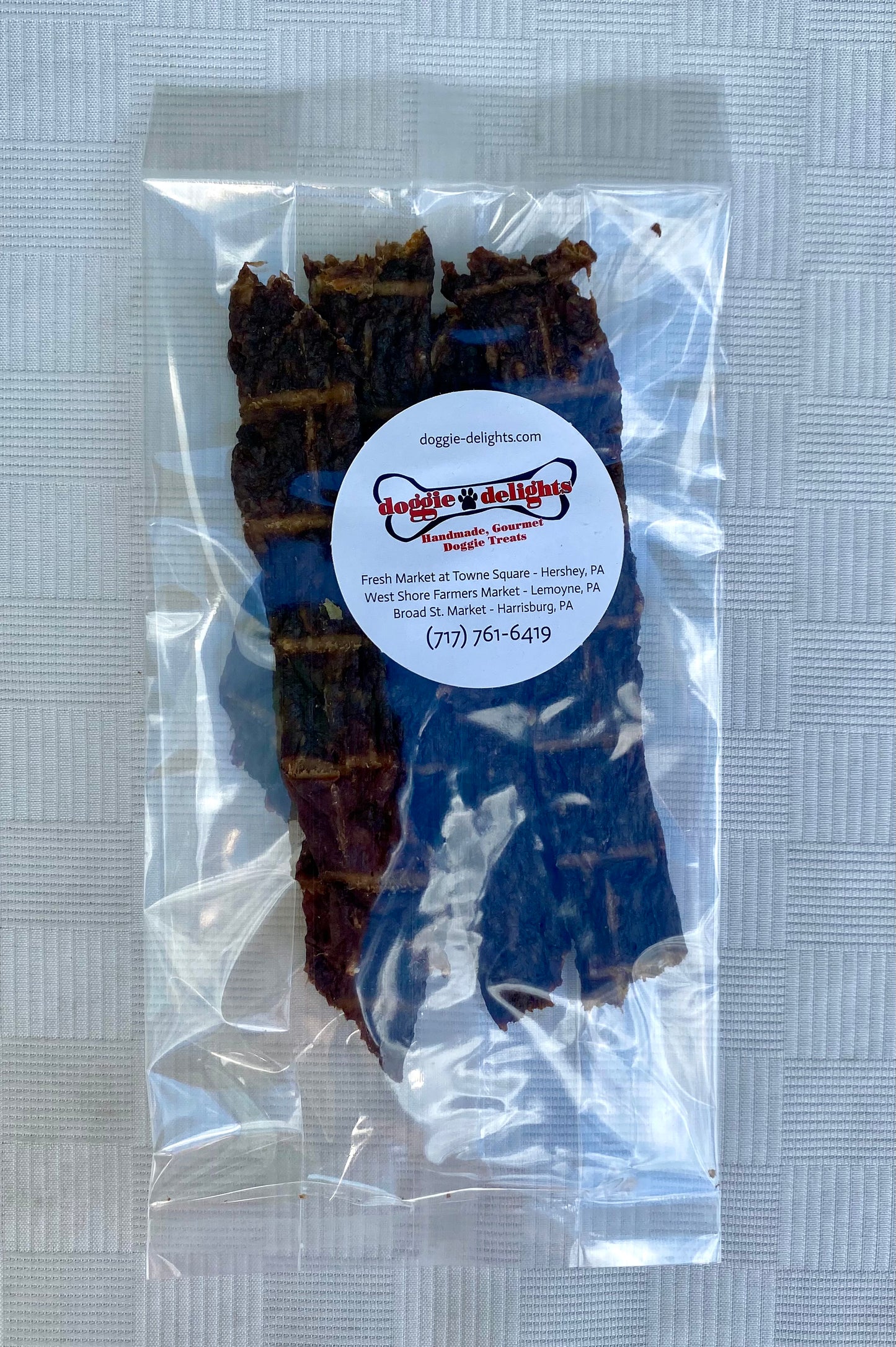 Beef Jerky - our homemade doggie beef jerky