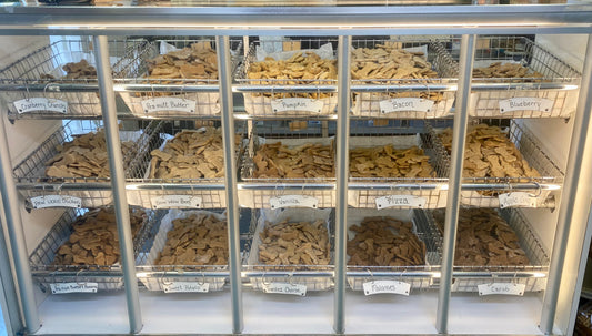 A Dozen Dog Treats - Our Bakery Case Bones