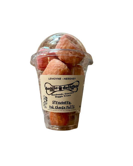 Yak Cheese Puff Pup Cups