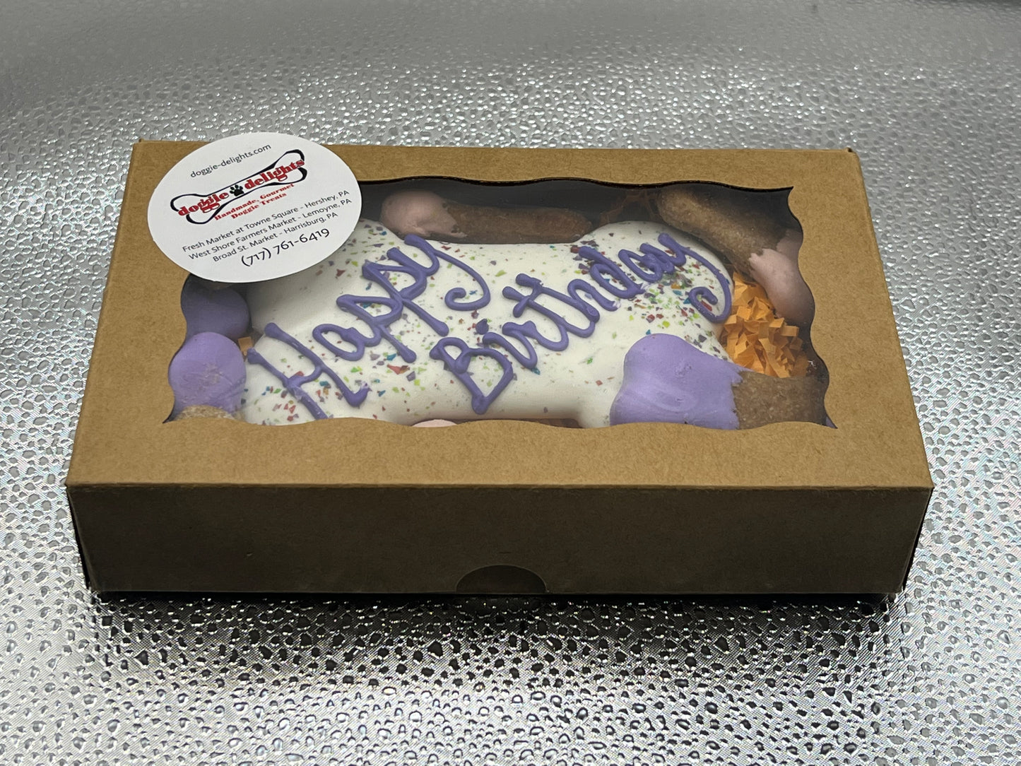 Happy Birthday Dog Gift Box