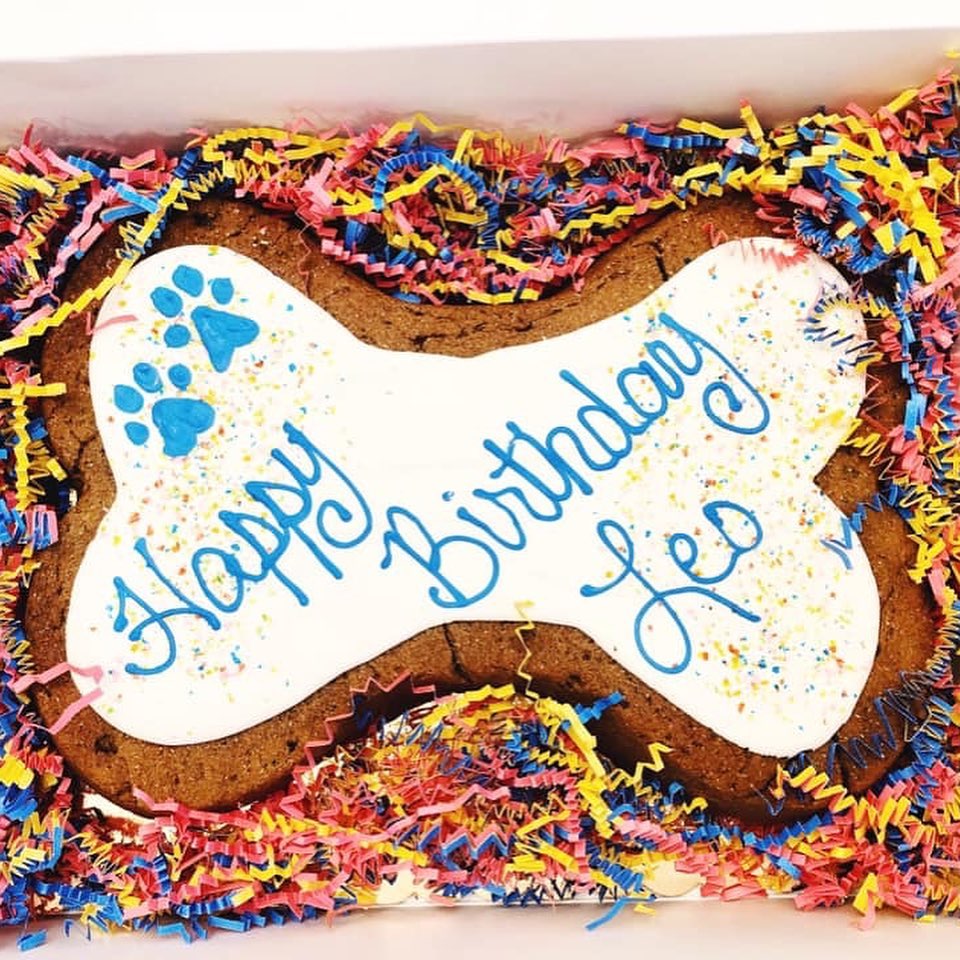 Happy Birthday Dog Cake