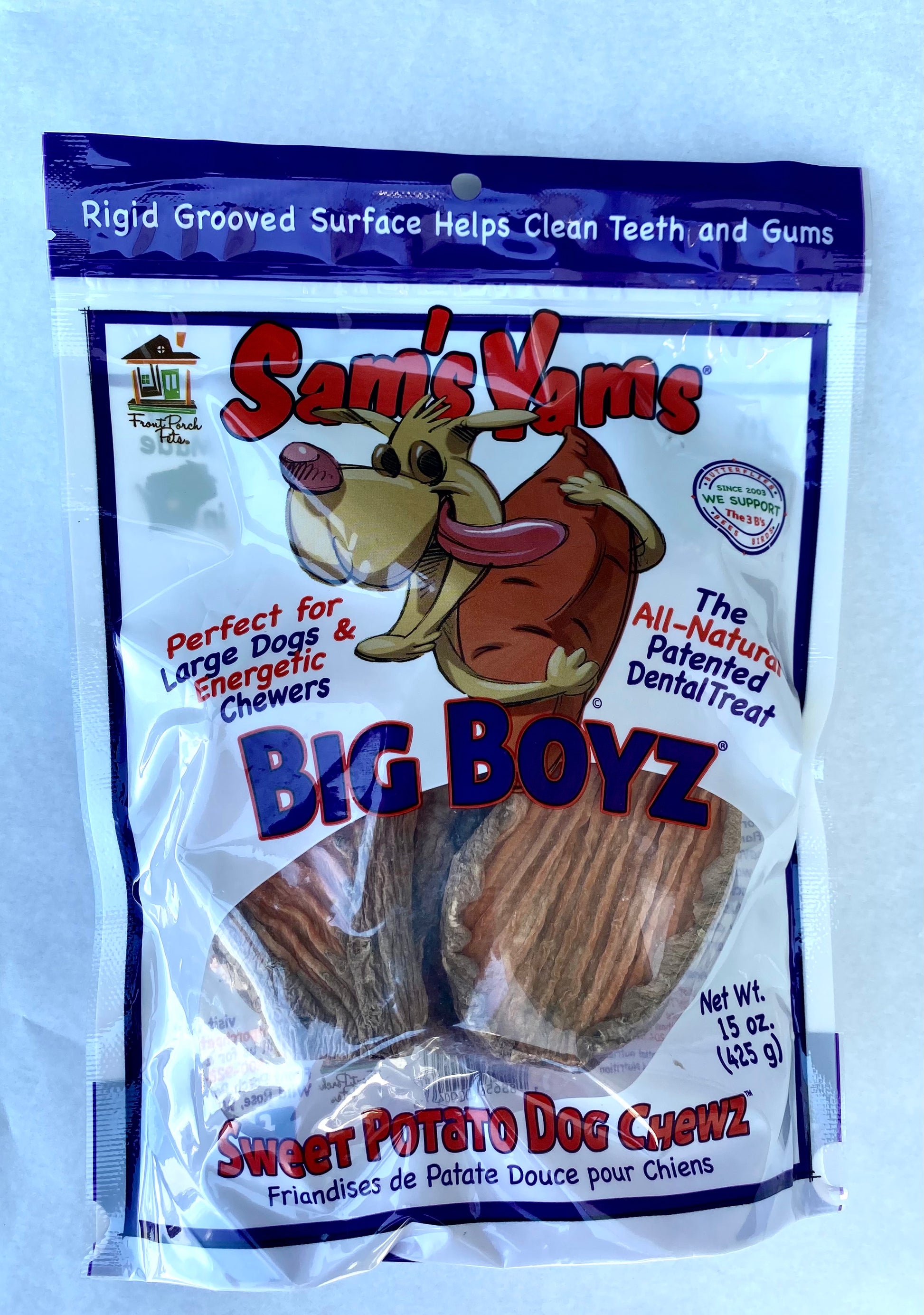 Sam s Yams Big Boyz Sweet Potato Chews Doggie Delights